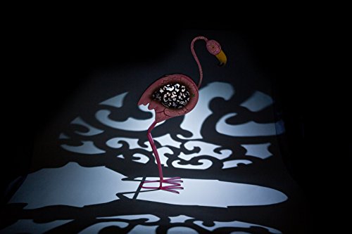 insatech Solar LED Flamingo TIFFANY 43cm Solarleuchte Dekoleuchte Metallfigur - 5