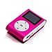 Produktbild FEITONG Mini USB Clip MP3 Player Musik Player LCD Schirm Unterstützung 32 GB Micro SD TF Karte (Heißes Rosa)