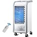 Produktbild YCCG Mobiler 65-W-Verdunstungsluftkühler mit Fernbedienung, 3 Lüftergeschwindigkeiten, 7,5-Stunden-Timer und 4-Liter-Wassertank für den privaten oder geschäftlichen Gebrauch