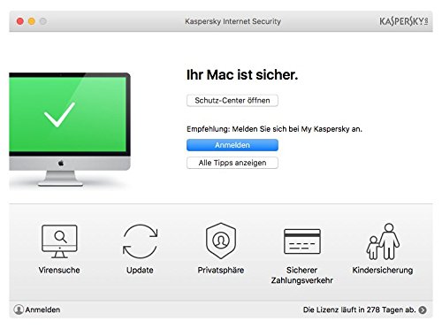 Kaspersky Lab Internet Security 2018 3usuario s  1a  o s  Full license Alem  n - Seguridad y antivirus  3  1 a  o s   Full license 