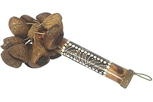 WOGEKA Cakoka Pangi Klapper Rassel Musikinstrument Maraka Mus107