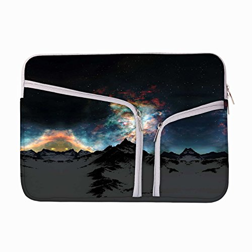 Aurora Galaxy 15 bis 15,6 Schutz Neopren mit Tragetasche aus Tasche für MacBook Pro 15/Macbook Pro 15 Touch Bar & 35,6 cm Acer Dell HP Lenovo Chromebook