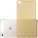 Produktbild Huawei P8 Silikonhülle in DURCHSICHTIG GOLD von Cadorabo - Ultra Dünn Slim Design TPU Schutzhülle – Handyhülle Bumper Back Case Cover in TRANSPARENT GOLD