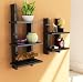 Onlineshoppee Beautiful MDF Ladder Wall Shelf Colour- Black RS.1499.00