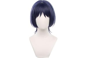 ZGNGLIZ Anime Cosplay Perücke für Spiel Genshin Impact Cosplay Perücken mit gratis Perückenkappe (Scaramouche)