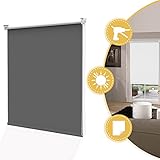 badezimmer gardinen rollos Gut Material von verdunklungsrollo: 100% Polyester. Sie können mit feuchtem Tuch oder weicher Bürste pflegen. Das Rollo kann auch in feuchten Umgebung verwendet werden.