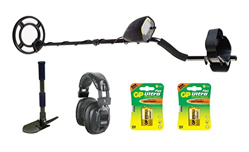 Visua VSMD10i Advanced Discriminating Metal Detector with LCD Display and large Waterproof Coil. (Kit: H/Phones Batts & Pick)