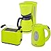 Produktbild Efbe-Schott Frühstücksset WK 5010 + TO 5000 + KA 520.1 Wasserkocher, Toaster und Thermo-Kaffeemaschine lemone