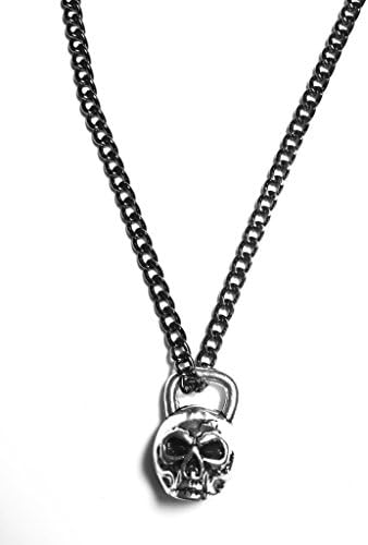 Kettlebell Crossfit Workout Sports Weightlifting Fitness Musculation – Fashion Accessory – Skull Pendant Men Women Children