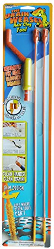 Drain Weasel Plus Drain Cleaning Hair-Clog Tool with Disposable Wands ... by Eddingtons