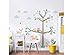 Produktbild Walltastic Woodland Wand Aufkleber – Baum & Tiere Baby Kinderzimmer Dekoration