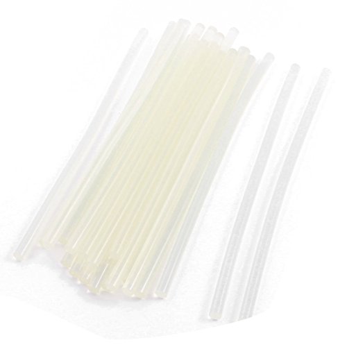 Preisvergleich Produktbild Heissklebesticks Sticks - SODIAL(R) 20pcs selbstklebend Heissklebesticks Sticks Schmelzkleber Klebestick 7mm x 200mm Transparent