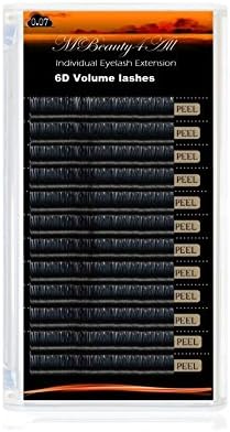 MBeauty4all 0.07 /D- curl Silk XD Volume Lash Semi Permanent Individual Eyelash Extensio