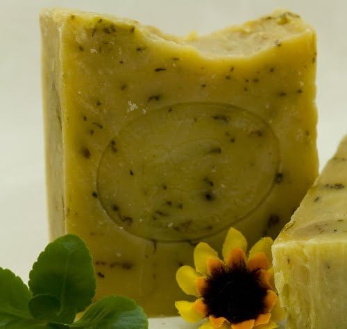 cold stirred Florex Marigold sheep milk SOAP