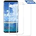 Price comparison product image WUXIAN Galaxy S9 Screen Protector, [2 Pack] HD Clear for Samsung Galaxy S9 Tempered Glass Screen Protector [Full Coverage][Ultra Strong] [Easy Installation]