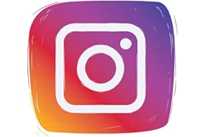 PREMIUMSTICKERS Instagram Social Media Icon Self-adhesive Vinyl Sticker | Car Sticker | Window Decal | Wall Art | Shop Display | Art Decor | Door Signs