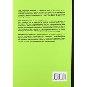 Las canciones motrices II: Metodología para el desarollo de las habilidades motrices en Educación Infantil y