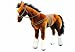 Produktbild Funtoys Plüsch-Pferd stehend mit Sattel + Sound, braun, 91cm
