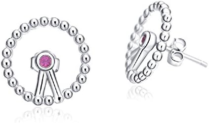 Sterling Silver Earrings Studs for Women Clock Ear Studs Gifts For Daughter Sister Niece Mum Wife Jewellery