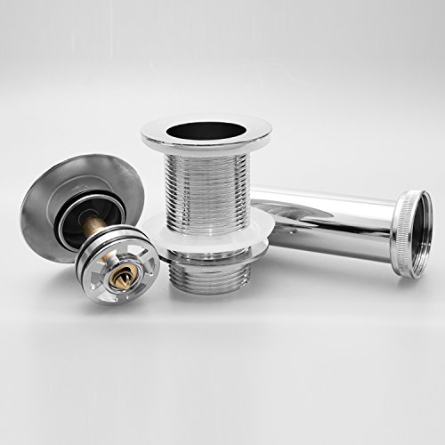 NEG Design Ablaufventil NX1066 Pop-Up-Ventil für Waschbecken ohne Überlauf (mit Schutzkorb) - 3