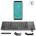 Produktbild X-Tab Bluetooth Tastatur mit Touchpad für Lenovo Z6 Pro 5G - Handy Foldable Keyboard/Faltbare Mini Tastatur - FKT