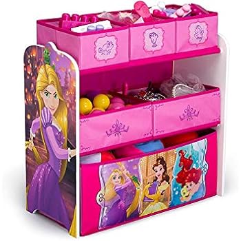 Die Eiskönigin - Regal zur Spielzeugaufbewahrung mit sechs Kisten für