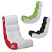 Produktbild WOHNLING ® Soundchair WOBBLE in Weiß Rot | Musiksessel mit eingebauten Lautsprechern | Multimediasessel für Gamer | Musiksessel 2.1 Soundsystem - Subwoofer | Music Gaming Rocker Racing Chair