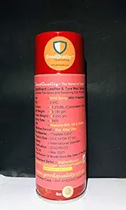 f22 Car Dashboard Polish Wax Spray for Plastic, Rubber, Leather Seat (Rose)