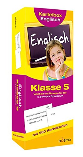 Download Karteibox Englisch, Klasse 5: Vokabeln und Übungen für das 5. Schuljahr Gymnasium Download Karteibox Englisch, Klasse 5: Vokabeln und Übungen für das 5. Schuljahr Gymnasium