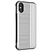 Produktbild Für Iphone Xs Max 6.5inch Case Heavy Duty Robuste Dual Layer Hybrid Rüstung Schutzhülle Hardcover Wallet Mit Kreditkarten Slot Halter Ständer Kickstand Phone Case Für Iphone (Silver)