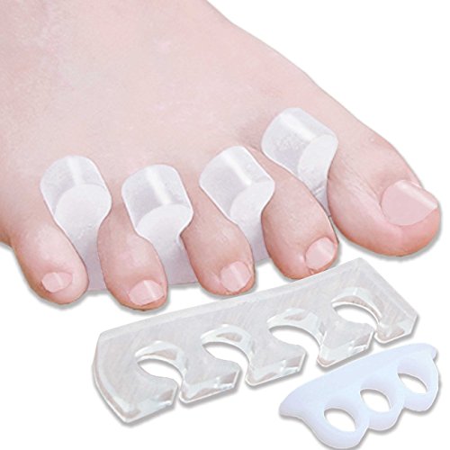 DR JK-Completo conjunto de separadores para dedos. Espaciadores de dedos, estirador de dedos. Dedo en martillo, alivio de juanetes, alivio de dolor de pies, fascitis plantar hallux valgus