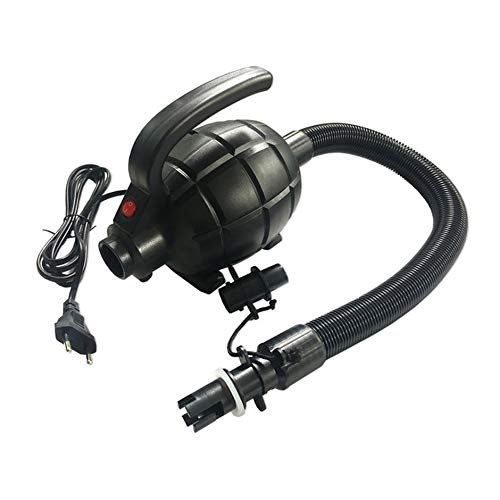 Preisvergleich Produktbild WEIWEITOE-DE Luftkompressor Elektrische Lufttrommelbahn Gymnastikpumpe Gymnastikmattenpumpe Elektrische Luftpumpe, schwarz