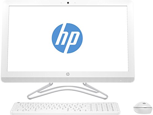 HP All-in-One 24-E000NS - Ordenador de sobremesa DE 23 8   Inter Core i3-7100U  8 GB de RAM  1 TB de Disco Duro  Windows 10  Blanco Nieve - Teclado QWERTY espa  ol