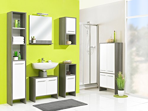 Spiegel Badmöbel Wandspiegel Badspiegel Dekospiegel Zierspiegel Bad „Marty I“ - 3