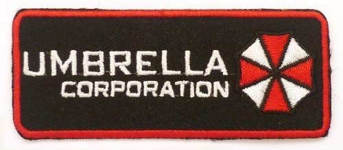 Resident Evil Umbrella Corporation Iron on Sew on Embroidered Patch Badge Applique Motif