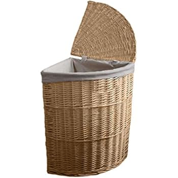 Wäschekorb, mit herausnehmbarer Auskleidung, für die Ecke