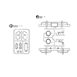 tamiya vw beetle ür VW Käfer Tamiya 309005486 - H und J Teile 58383, Modellbauzubehör