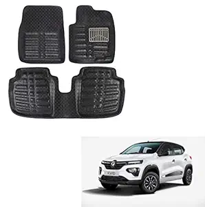 Atc Polyurethane 4D Mat for Renault Kwid EV Passenger Car (Black)