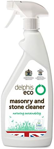 Delphis Eco Commercial Masonry and Stone Cleaner 700ml Indoor & Outdoor Use Pet Safe Convenient Spray Eco Patio Cleaner