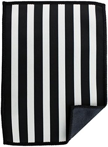 Toddy Gear Microfiber Screen Cleaning Cloth for Cell Phones, Tablets and Electronic Screens, 5 x 7 Inches, Anchors Aweigh Black (EC1007)