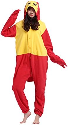 Magicmode Unisex Cosplay Costumes Animals Kigurumi Pajamas Adults Onesie Anime Hoodie Sleepwear Lobster XL