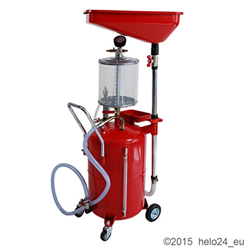 Preisvergleich Produktbild HELO 65 Liter Ölbehälter Ölablassgerät mit Druckluft mobil