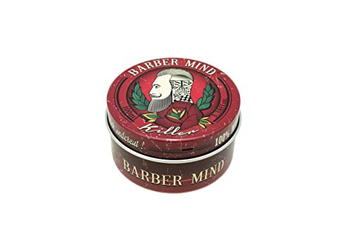 Barber Mind Pomade Killer - die Pomade vom Kult-Barbershop aus Italien - extrem starker Halt, cooler Glanz, mit japanischem Samurai-Öl