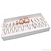 Dolovemk Set of 10, PRO Beauty Kits Toothbrush Oval Shaped Foundation Power Makeup Oval Cream Brushes Set, Pinkgold with white, Brand Boxed. (Pinkgold + White)