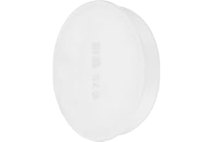 YOKIVE Tappo per Foro, Inserto Tondo Pvc per Tubo, Ottimo per Proteggere Tubi (Bianco, 70mm Od)