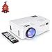 Produktbild Beamer, TOQIBO HD 1080P 1500 Lumen führte Mini-LCD-Projektor Private Cinema, einfache Verbindung zu Smartphones, ideal für Videospiel, für eine Filmnacht oder für Ihre Video-Sharing