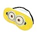 Minions Girls and Womens Eye Mask in Yellow