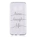 Produktbild Moto X4 Hülle Case, Motorola Moto X4 Hülle Case, Anlike Malerei Muster Schutz Etui Soft Premium-TPU Durchsichtige Schutzhülle Backcover Slimcase für Motorola Moto X4 (5,2 Zoll) - love laugh life