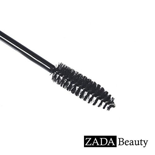 ZADA Beauty l Leere Mascara Tube l Wimpernbürste l Transparent l Empty Tube l Bottle l Container l Flasche l Rizinusöl l Leere Wimperntusche l 10 ml l Mascara Pinsel - 6