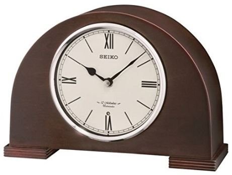 SEIKO Reloj de Mesa QXW239B Marron